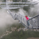 Illustration for article titled Worlds longest pedestrian suspension bridge opens—and you can jump off it